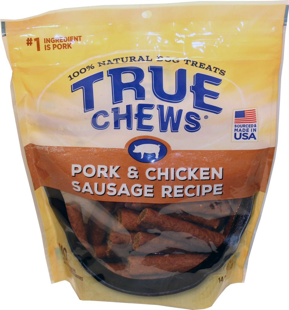 Tyson Pet Products Inc True Chews Pork Chicken Sausage Recipe