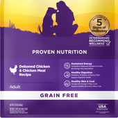 Wellness Complete Health Natural Adult Grain Free Deboned Chicken and Chicken Meal Recipe Dry Dog Food