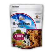 NutriSource Grain-Free Liver Biscuits Dog Treats, 14oz
