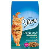 9 Lives Plus Care Formula Dry Cat Food