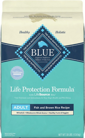 Blue Buffalo Life Protection Formula Adult Fish & Brown Rice Recipe Dry Dog Food