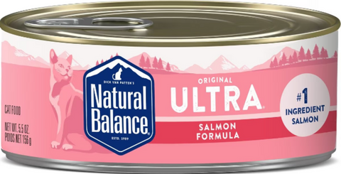 Natural Balance Original Ultra Salmon Recipe Canned Wet Cat Food