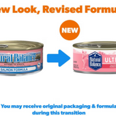 Natural Balance Original Ultra Salmon Recipe Canned Wet Cat Food