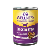 Wellness Grain Free Natural Chicken Stew with Peas and Carrots Wet Canned Dog Food