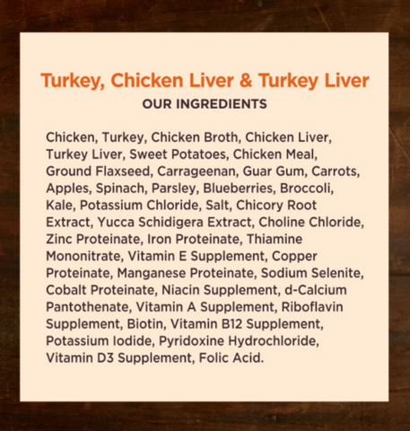 Wellness CORE Grain Free Natural Turkey, Chicken and Turkey Liver Recipe Wet Canned Dog Food