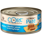 Wellness CORE Grain Free Natural Whitefish, Salmon & Herring Smooth Pate Canned Cat Food