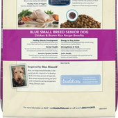 Blue Buffalo Life Protection Formula Small Breed Senior Chicken & Brown Rice Recipe Dry Dog Food