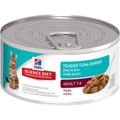 Hill's Science Diet Adult Tender Tuna Dinner Canned Cat Food
