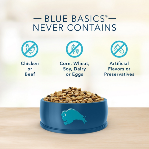 Blue Buffalo Basics Adult Skin & Stomach Care Grain-Free Duck & Potato Recipe Dry Dog Food