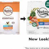 Nutro Wholesome Essentials Large Breed Senior Farm-Raised Chicken, Brown Rice & Sweet Potato Dry Dog Food