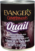 Evangers Grain Free Quail Canned Food for Dogs and Cats