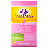 Wellness Toy Breed Complete Health Adult Deboned Chicken, Brown Rice & Peas Recipe Dry Dog Food