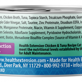 Health Extension Grain Free Chicken and Tuna Recipe Canned Cat Food