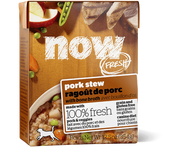 Petcurean Now! Fresh Grain Free Pork Stew with Bone Broth Wet Dog Food