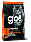 Petcurean GO! Grain Free Skin + Coat Care Salmon Recipe Dry Cat Food