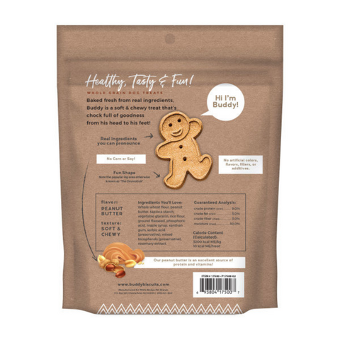 Buddy Biscuits Softies Soft and Chewy Peanut Butter Dog Treats