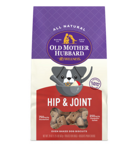 Old Mother Hubbard Mothers Solutions Crunchy Natural Hip and Joint Recipe Biscuits Dog Treats