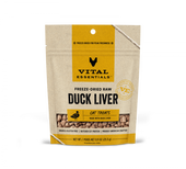 Vital Essentials Vital Cat Freeze Dried Grain Free Duck Liver Cat Treats