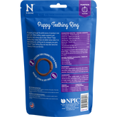 N-Bone Puppy Teething Rings Pumpkin Flavor Dog Treats