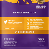 Wellness Complete Health Natural Puppy Chicken, Oatmeal and Salmon Dry Dog Food