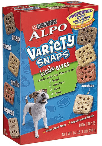 Purina ALPO Variety Snaps Little Bites Dog Treats, 16oz