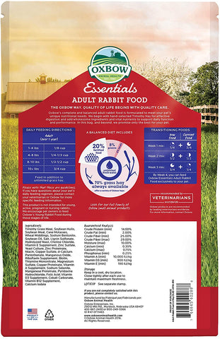 Oxbow Animal Health Bunny Basics Essential