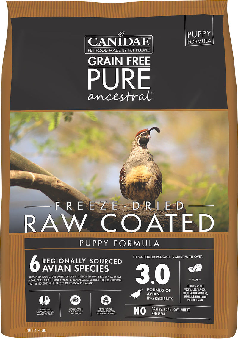 Canidae raw outlet coated dog food