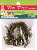 Ware Mfg. Inc. Bird/sm An - Tea Time Wreath Natural Chew