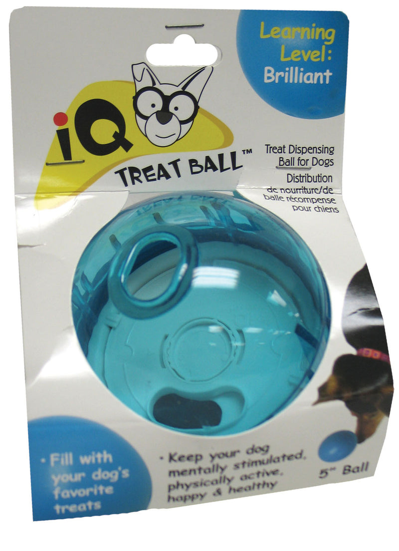 OurPets IQ Treat Ball Interactive Dog Toys (4 Inches)