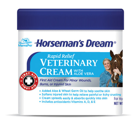 Manna Pro-packaged - Horsemans Dream Rapid Relief Veterinary Cream