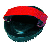 Web Handled Rubber Curry Comb For Horses