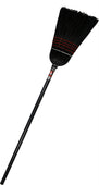 Warehouse Black Corn & Rattan Broom