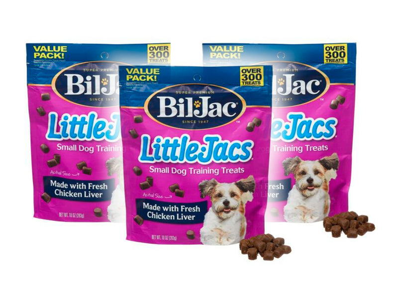 Bil Jac Snacks Little Jacs Small Dog Liver Treats 3 Pack Wholesale Pet Supplies